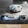 Robotinis dulkių siurblys Dreame Aqua10 Ultra Roller Complete balta
