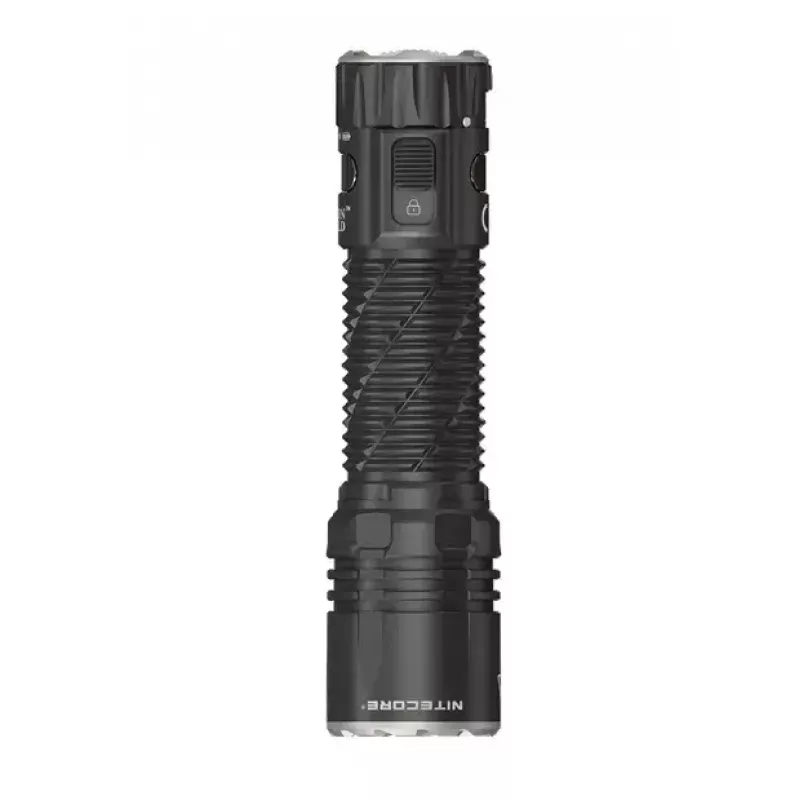 Rankinis žibintuvėlis Nitecore EDC35, 40 LED, 6000 mAh, IP68, aliuminis/nerūdijantis plienas, 171 g, juodas