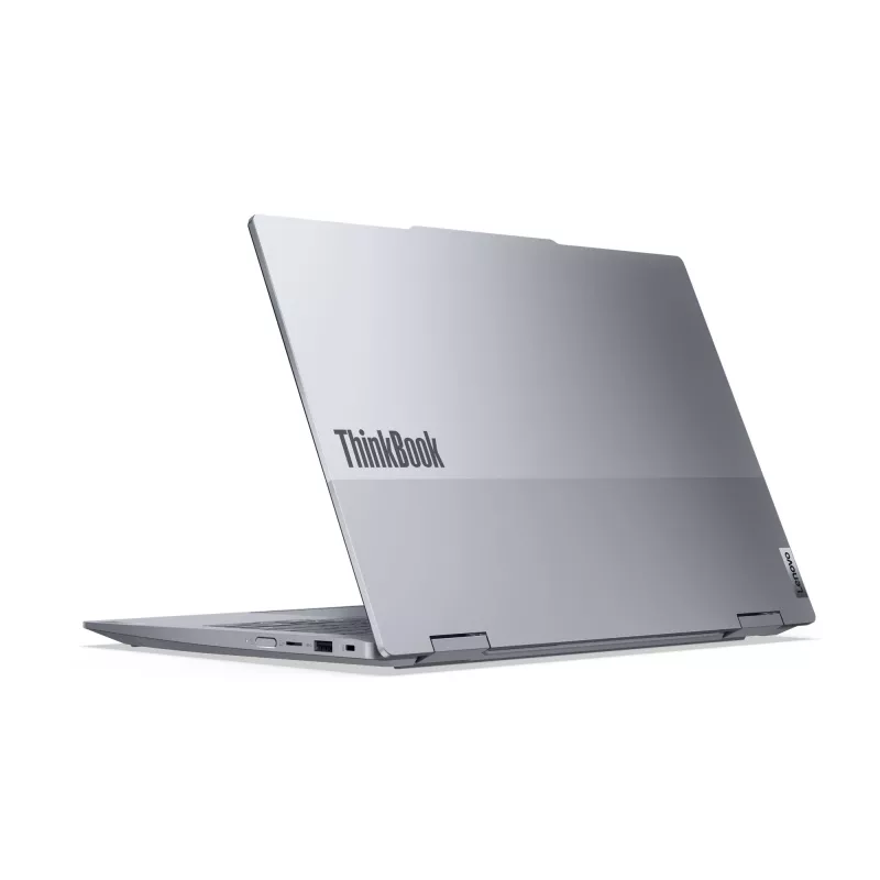 Hibridinis nešiojamas kompiuteris Lenovo ThinkBook 14 2-in-1 G5 IAU – 14 colių WUXGA, Intel Core Ultra 5 225U, 16 GB RAM, 512 GB SSD, Windows 11 Pro, pilka