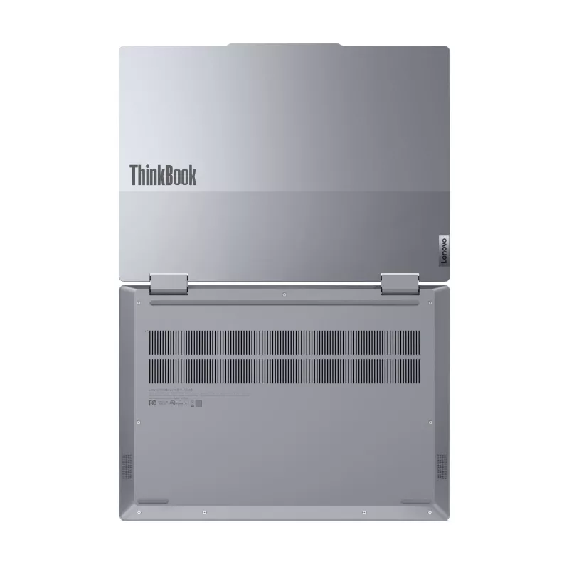 Hibridinis nešiojamas kompiuteris Lenovo ThinkBook 14 2-in-1 G5 IAU – 14 colių WUXGA, Intel Core Ultra 5 225U, 16 GB RAM, 512 GB SSD, Windows 11 Pro, pilka