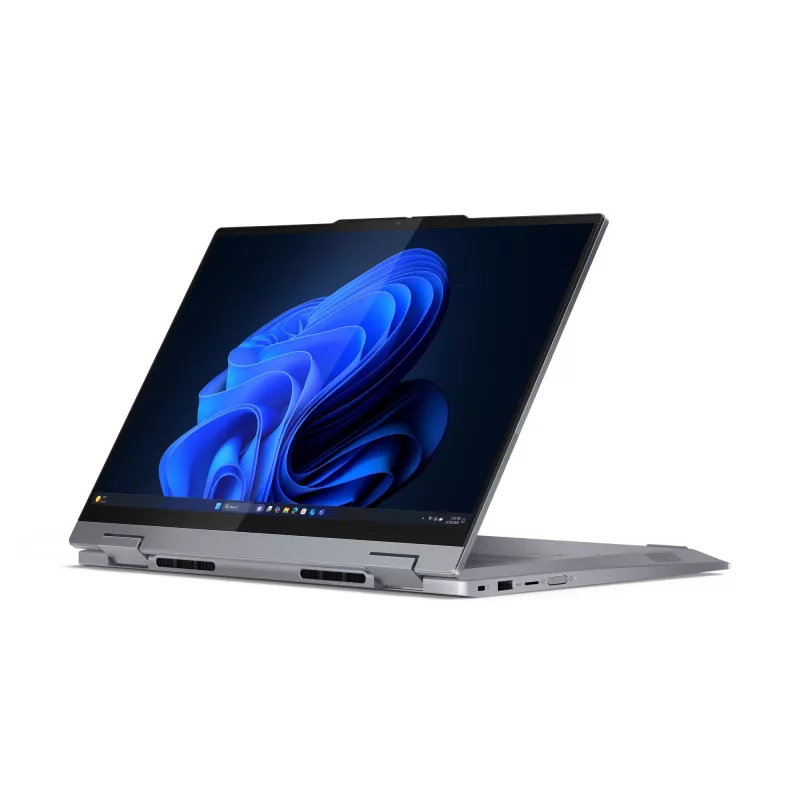 Hibridinis nešiojamas kompiuteris Lenovo ThinkBook 14 2-in-1 G5 IAU – 14 colių WUXGA, Intel Core Ultra 5 225U, 16 GB RAM, 512 GB SSD, Windows 11 Pro, pilka