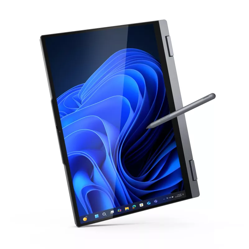 Hibridinis nešiojamas kompiuteris Lenovo ThinkBook 14 2-in-1 G5 IAU – 14 colių WUXGA, Intel Core Ultra 5 225U, 16 GB RAM, 512 GB SSD, Windows 11 Pro, pilka