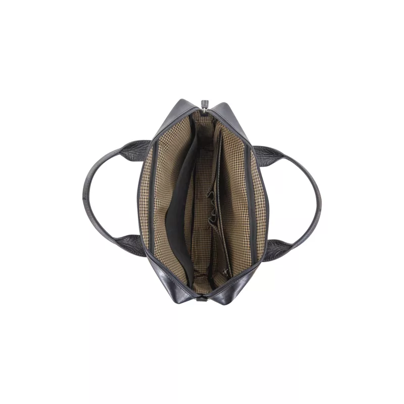 dbramante1928 Amalienborg - 15 colių - Juoda N.E., dėklas su viršutine užtrauktuku, 38,1 cm (15 colių), peties diržas, 1,02 kg