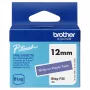 Etikečių juostelė Brother BTAG-F31 Juoda ant violetinės 1,2 cm 4 m