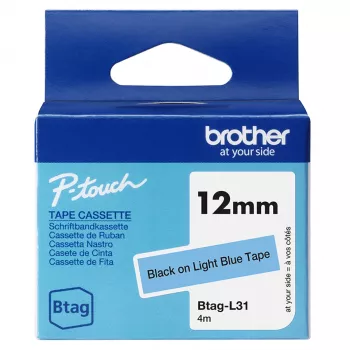 Juosta etiketėms Brother BTAG-L31 1,2 cm 4 m