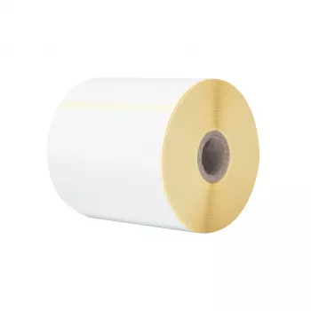 Brother BDE-1J152102-102 lipdukas etiketėms, baltas, lipnus, 102x152 mm