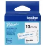 Brother BTAG-233 žymėjimo juosta mėlyna ant baltos