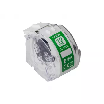 Nepertraukiama etikečių juosta Brother CZ-1002 1,2 cm x 5 m rašaliniam spausdinimui