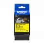 Spausdintuvo juostelė Brother HSE-211E juoda 5,2 mm x 1,5 m