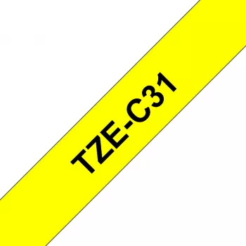 Brother TZE-C31 lipdukų juosta etikečių spausdintuvui