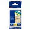 Brother TZE-PR851 juostelė etiketėms spausdinti, juoda ant auksinės