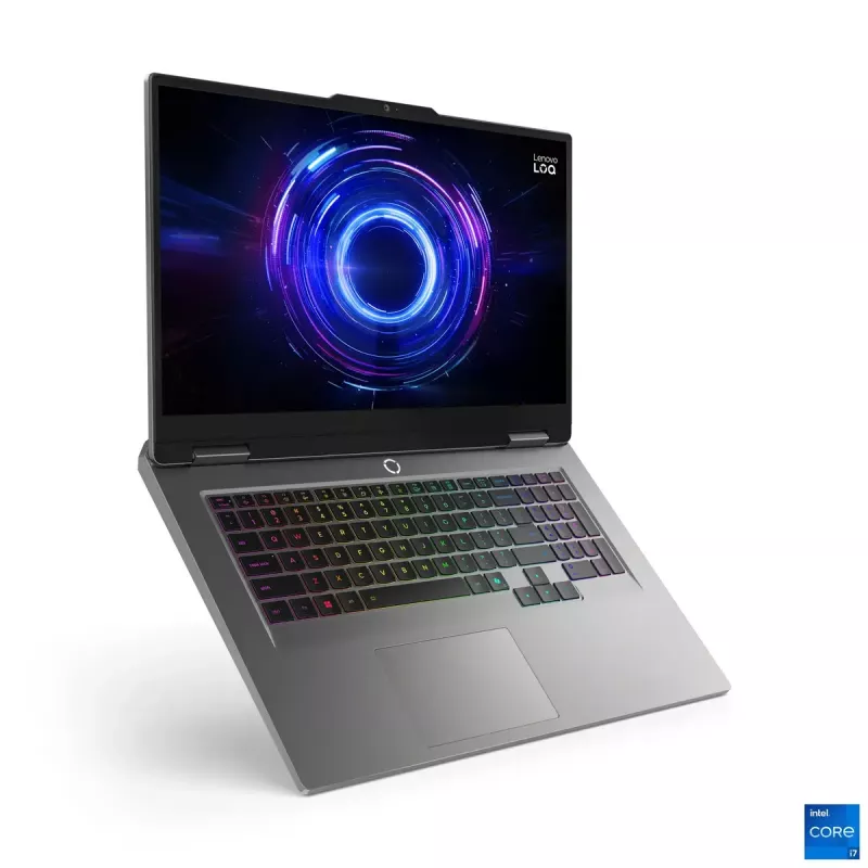 Nešiojamas kompiuteris Lenovo LOQ 17IRX10 — 17,3 colio FHD IPS 1920×1080 Anti-glare, Intel Core i5-13450HX, 16 GB DDR5, 1 TB SSD, NVIDIA GeForce RTX 5050 8 GB, Windows 11 Home