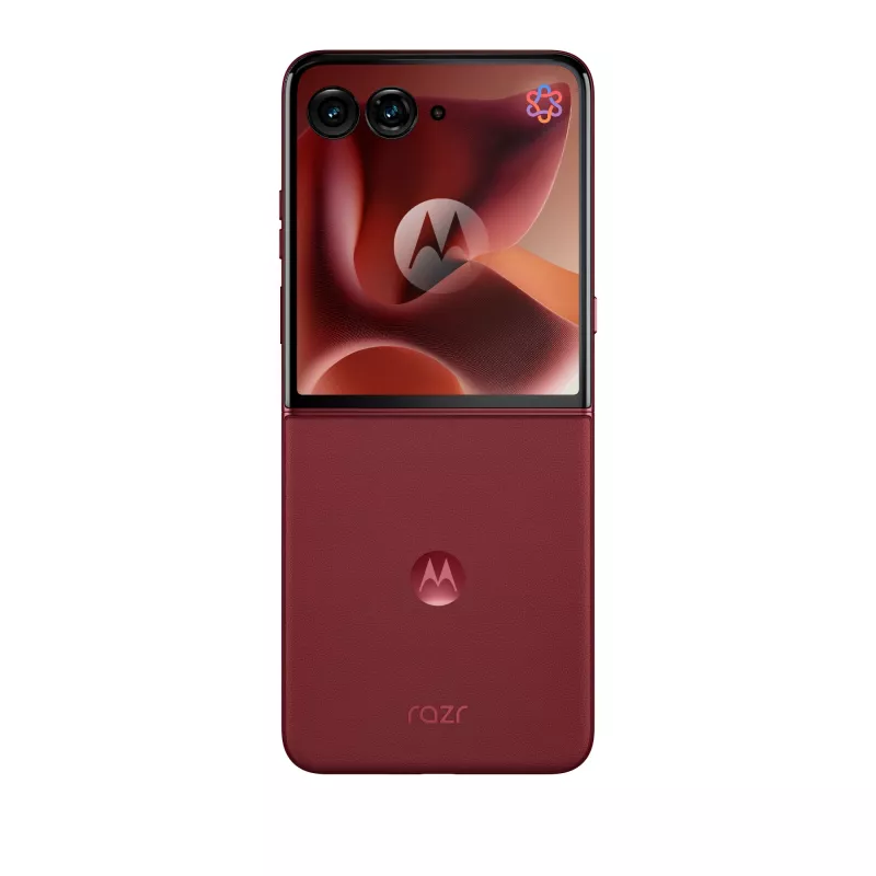 Motorola razr 60 ultra 17.7 cm (6,96 colio) sulankstomas išmanusis telefonas su dviguba SIM kortele, Android 15, 5G, USB Type-C, 16 GB RAM, 512 GB atminties, 4700 mAh, bordo spalvos