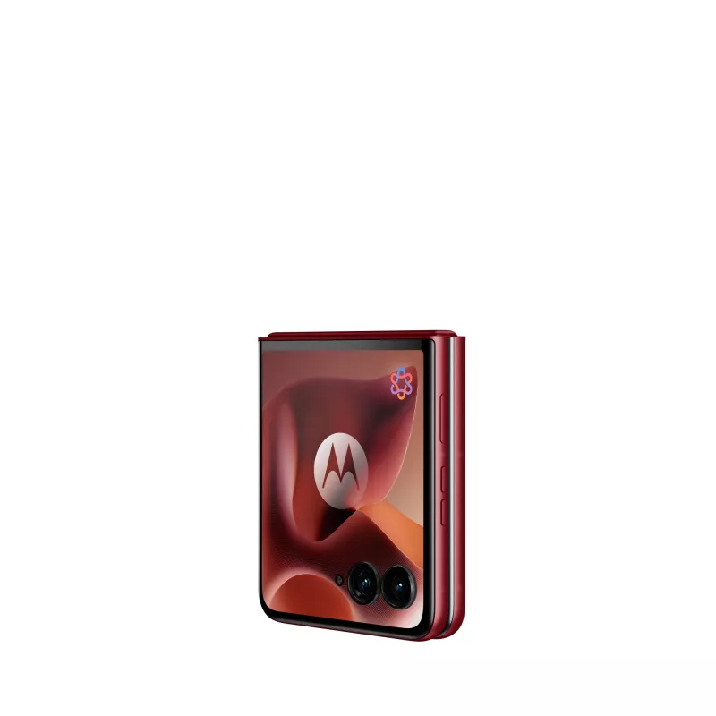 Motorola razr 60 ultra 17.7 cm (6,96 colio) sulankstomas išmanusis telefonas su dviguba SIM kortele, Android 15, 5G, USB Type-C, 16 GB RAM, 512 GB atminties, 4700 mAh, bordo spalvos