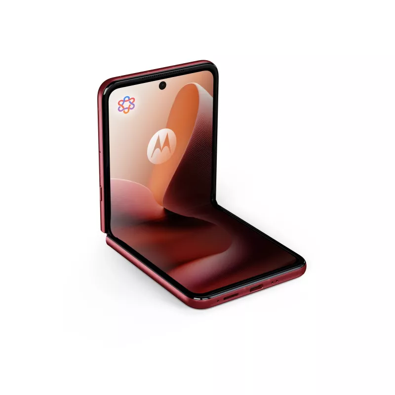 Motorola razr 60 ultra 17.7 cm (6,96 colio) sulankstomas išmanusis telefonas su dviguba SIM kortele, Android 15, 5G, USB Type-C, 16 GB RAM, 512 GB atminties, 4700 mAh, bordo spalvos