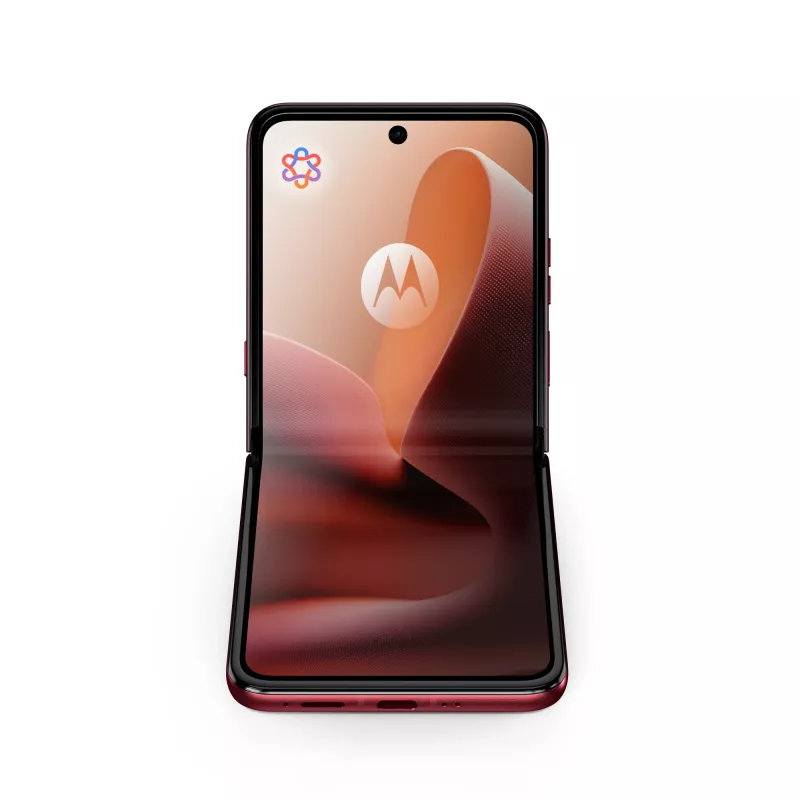 Motorola razr 60 ultra 17.7 cm (6,96 colio) sulankstomas išmanusis telefonas su dviguba SIM kortele, Android 15, 5G, USB Type-C, 16 GB RAM, 512 GB atminties, 4700 mAh, bordo spalvos