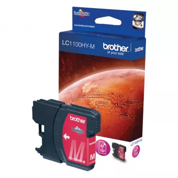 Brother LC1100HYM rašalo kasetė 1 vnt. Originali didelės talpos (XL) purpurinė