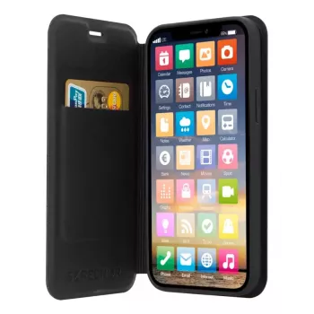 Dėklas-piniginė Screenor Clever iPhone 13 14 15,5 cm rožinis