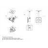 Multibrackets M projektoriaus laikiklis Pro HD, 40 kg, baltas