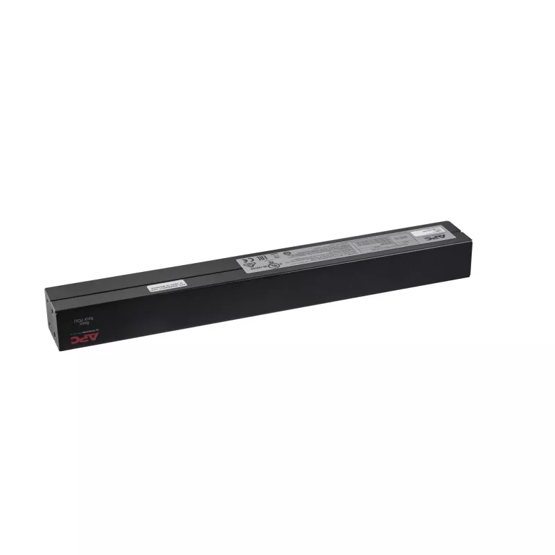APC Rack PDU Basic 1U 16A 230V maitinimo skirstytuvas su 12 lizdų (0U/1U) juodas