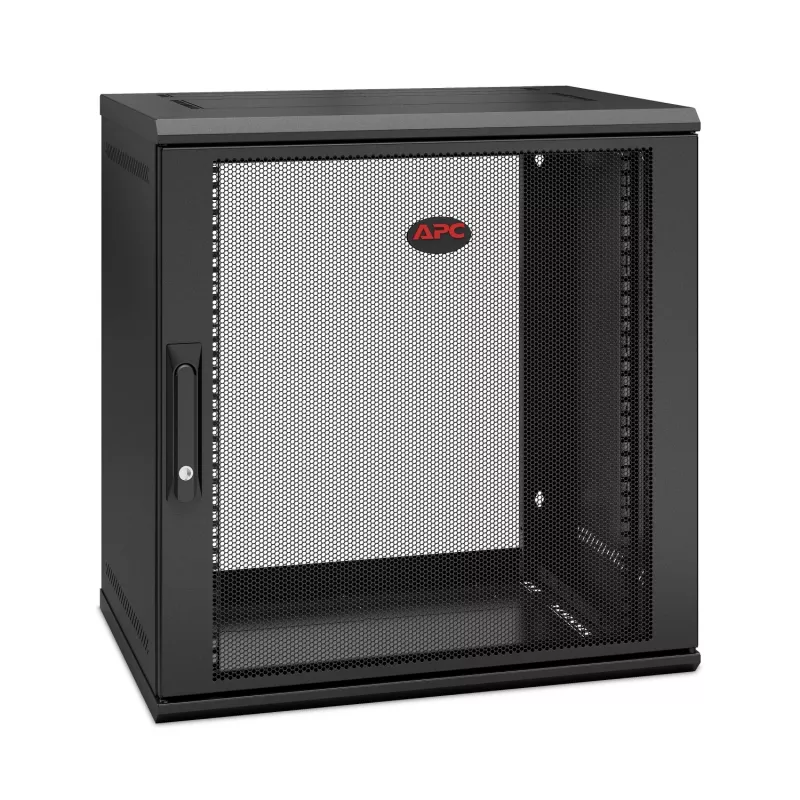 APC NetShelter WX AR112SH4 - 12U, 19 colių sieninis spintos stovas, surinktas, 400 mm gylio