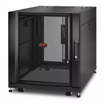 APC NetShelter SX 12U serverinis stovas, 658x600x900 mm, juodas