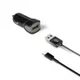 Celly CCUSBTYPEC automobilinis įkroviklis su USB Type-C laidu, juodas
