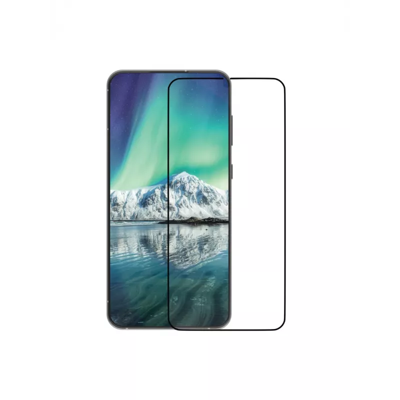 dbramante1928 eco-shield ekrano apsauga Galaxy S24+ – juodi kraštai, grūdintas stiklas