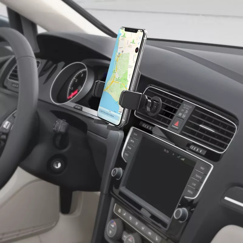 Celly Mount Vent Plus automobilinis laikiklis telefonui iki 6,5 inch juodas