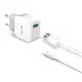 Celly TCUSBTYPEC universalus mobiliojo įrenginio kroviklis, baltas, USB