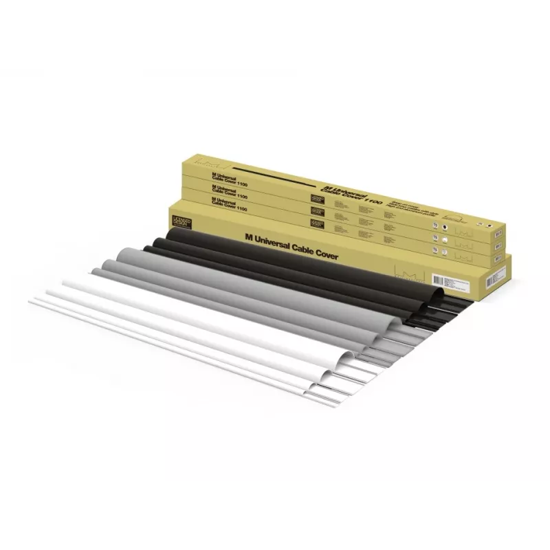 Multibrackets M Universal aliumininis kabelių kanalas 33 mm pločio, 1100 mm ilgio, metalinis