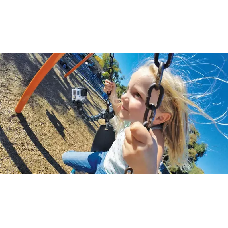 GoPro Jaws Flex Clamp laikiklis fotoaparatui su reguliuojamu kakliuku