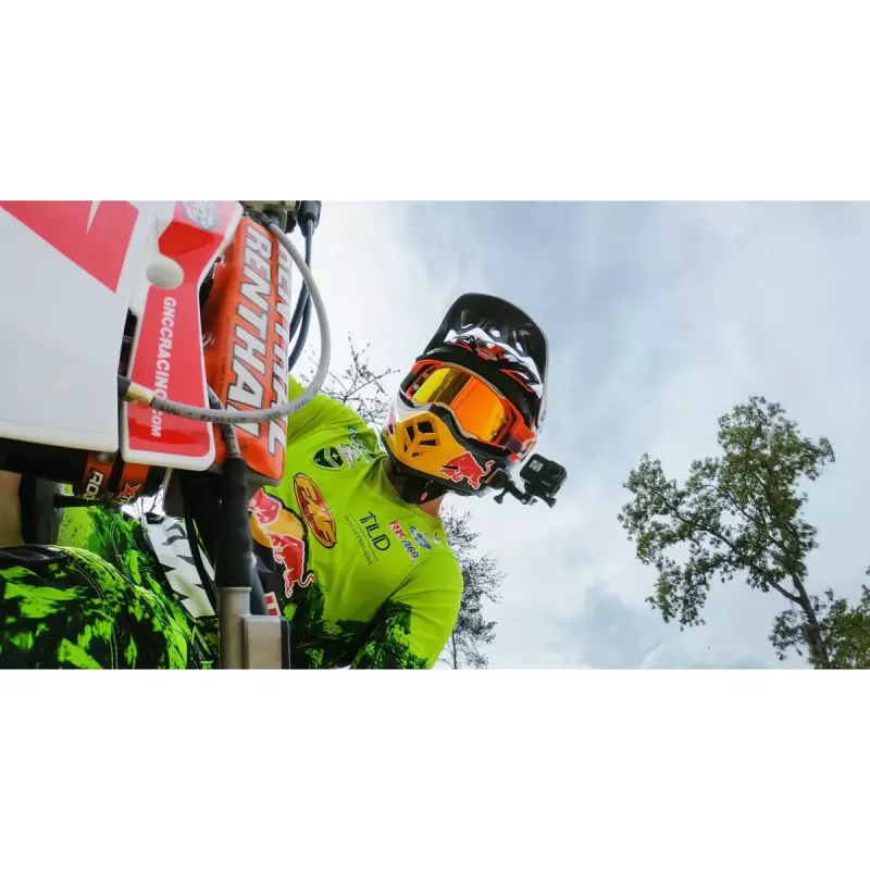 GoPro laikiklis šalmui priekyje ir šone AHFSM-001