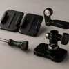 GoPro laikiklis šalmui priekyje ir šone AHFSM-001