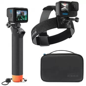GoPro Adventure Kit 3.0 – universalus priedų rinkinys visoms GoPro HERO kameroms, juodas