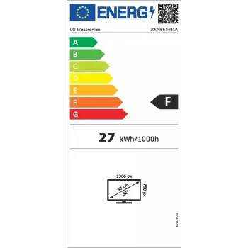 LG 32LN661HBLA 81,3 cm (32 colių) HD Smart TV juodas 10 W