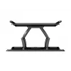 Multibrackets M VESA Super Slim Tilt & Turn HD laikiklis, 52 kg, 40–85 col., VESA 100x100–400x400 mm, juodas
