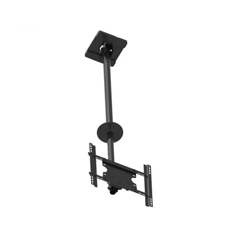 Multibrackets M Public Ceilingmount Medium Single lubų laikiklis, 81,3–116,8 cm (32–46 colių), maks. 70 kg, VESA nuo 100x100 iki 400x400, pasvirimas nuo -5 iki +15°, juodas