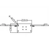 Multibrackets M 180 Single Black grindinis stovas su pagrindu