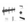 Multibrackets M Wallmount Pro MBW2U fiksuotas laikiklis juodas