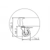 Multibrackets M Public Floorstand Basic 180 stovas su lentyna ir kameros laikikliu