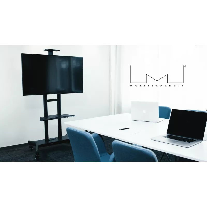 Multibrackets M Public Floorstand Basic 180 stovas su lentyna ir kameros laikikliu