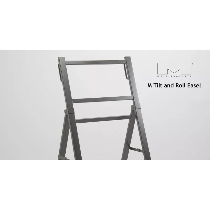 Multibrackets M Tilt and Roll Easel mobilus stovas ekranams, juodas, iki 50 kg