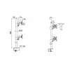 Stalinis laikiklis Multibrackets M VESA Officeline Dual Vertical Black