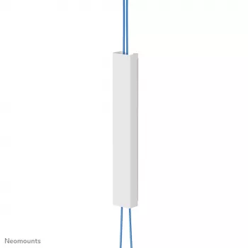 Kabelių dangtelis Neomounts ADS06-123WH magnetinis baltas, skirtas sėdėjimo-stovėjimo stalų rėmams, keliems kabeliams