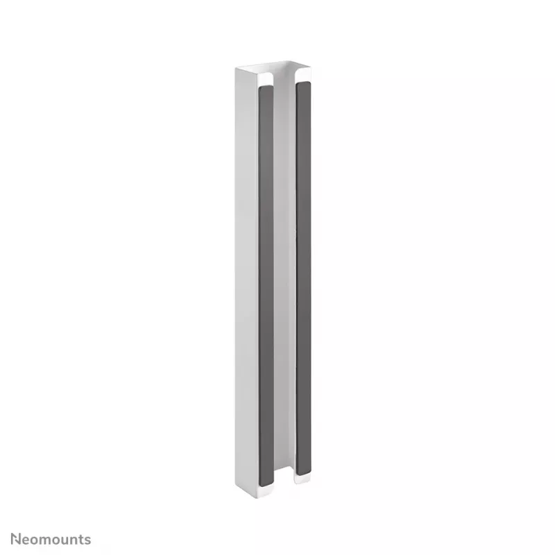 Kabelių dangtelis Neomounts ADS06-123WH magnetinis baltas, skirtas sėdėjimo-stovėjimo stalų rėmams, keliems kabeliams