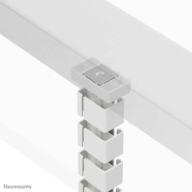 Kabelių stuburo organizatorius Neomounts ADS06-132WH baltas magnetinis modulinis kabelių valdymo stulpelis