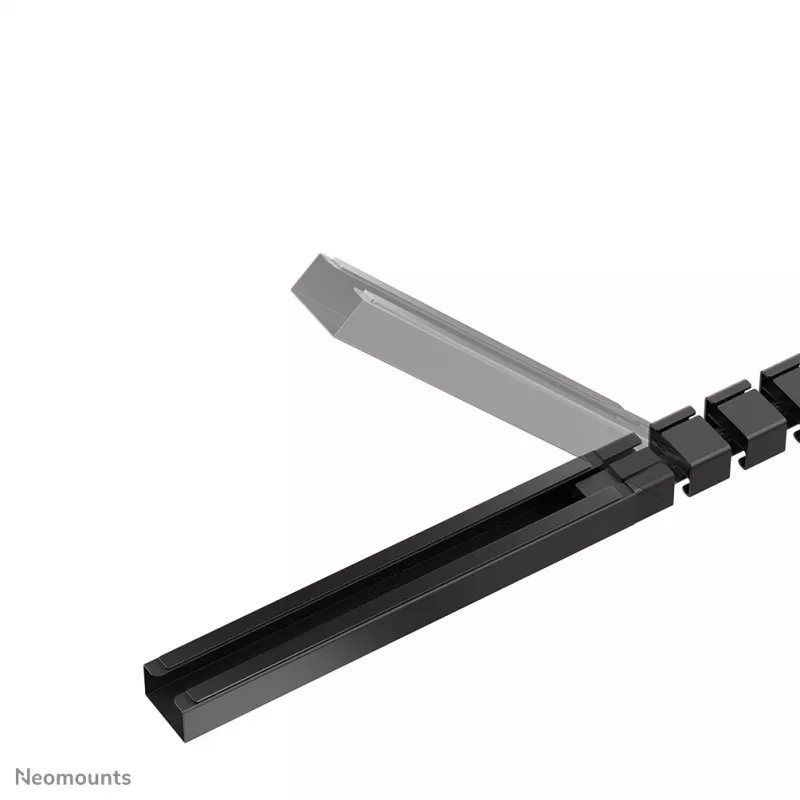 Neomounts ADS06-133BL kabelių kanalas su magnetiniu dangteliu, juodas