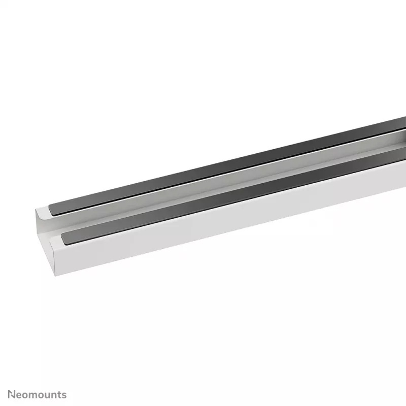 Kabelių dangtelis Neomounts ADS06-133WH baltas magnetinis, varžtais tvirtinamas prie stovimo/sėdimo stalo rėmo