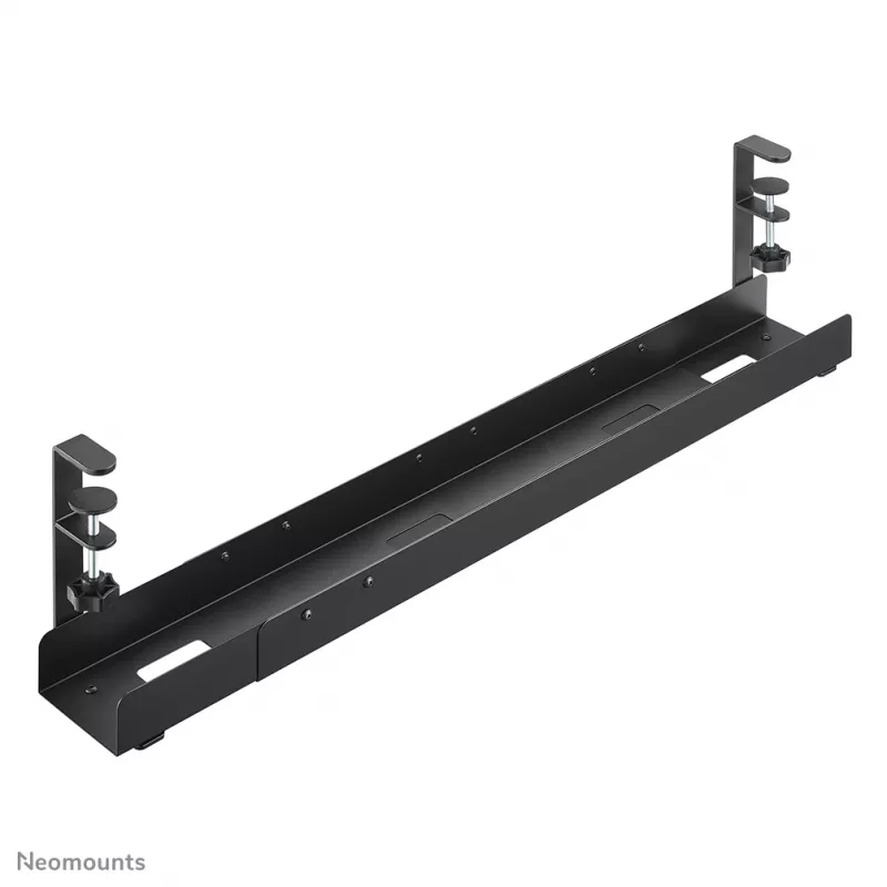 Kabelių dėklas Neomounts ADS07-120BL užsegamas universalus, 120 mm plotis, juodas
